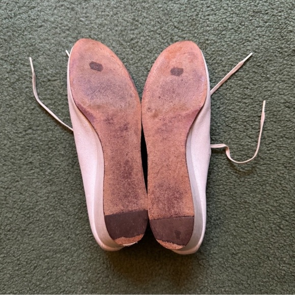 Vintage 1940s Saks Fifth Avenue White Leather Lace Up Wedge Shoes 6.5 40s 7 40’s - Picture 5 of 5